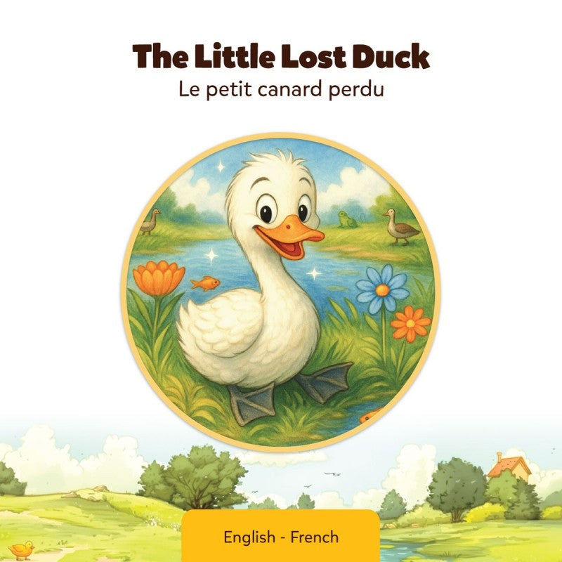 French-English The Little Lost Duck
