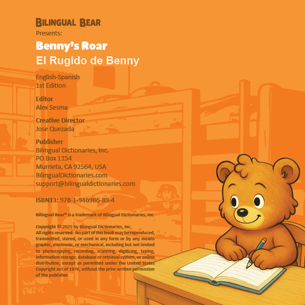 Spanish-English Benny's Roar