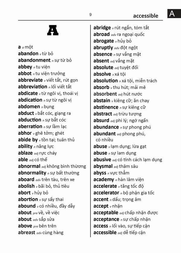 Vietnamese BD Word to Word® Dictionary