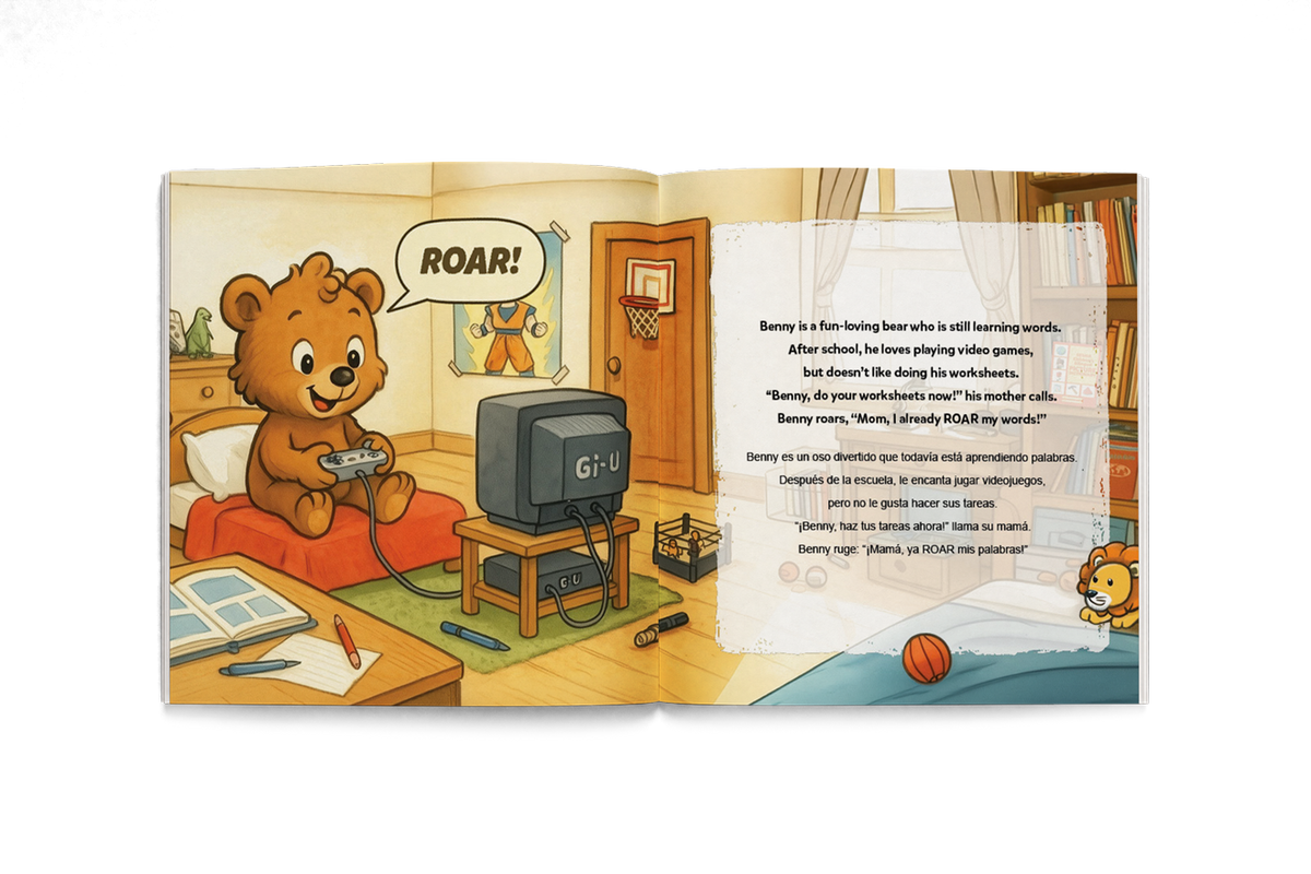 Spanish - English Bilingual Bear Stories