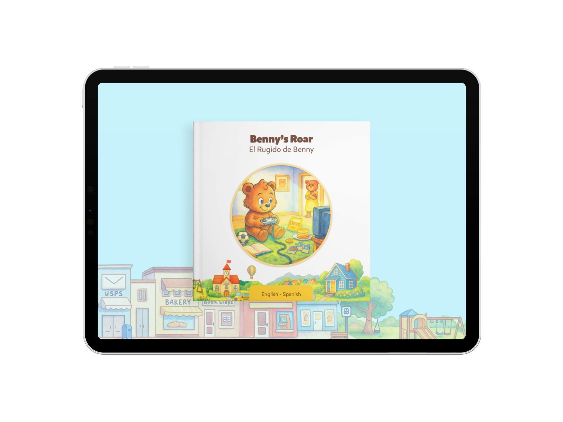 Spanish-English Benny's Roar (eBook)