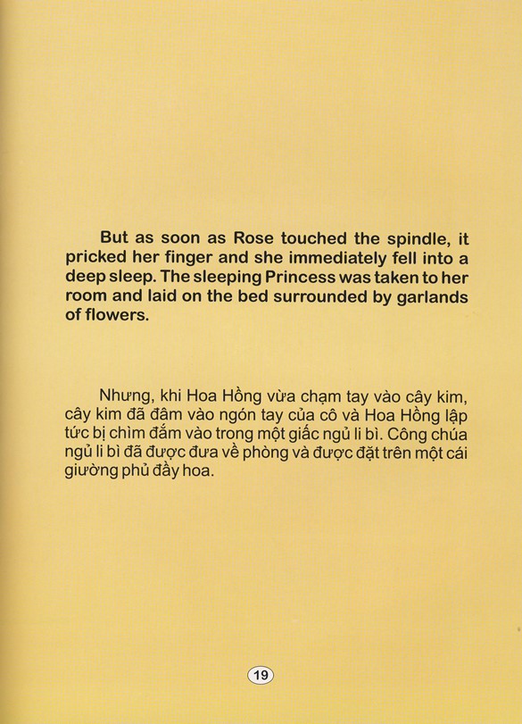 Vietnamese-English Sleeping Beauty