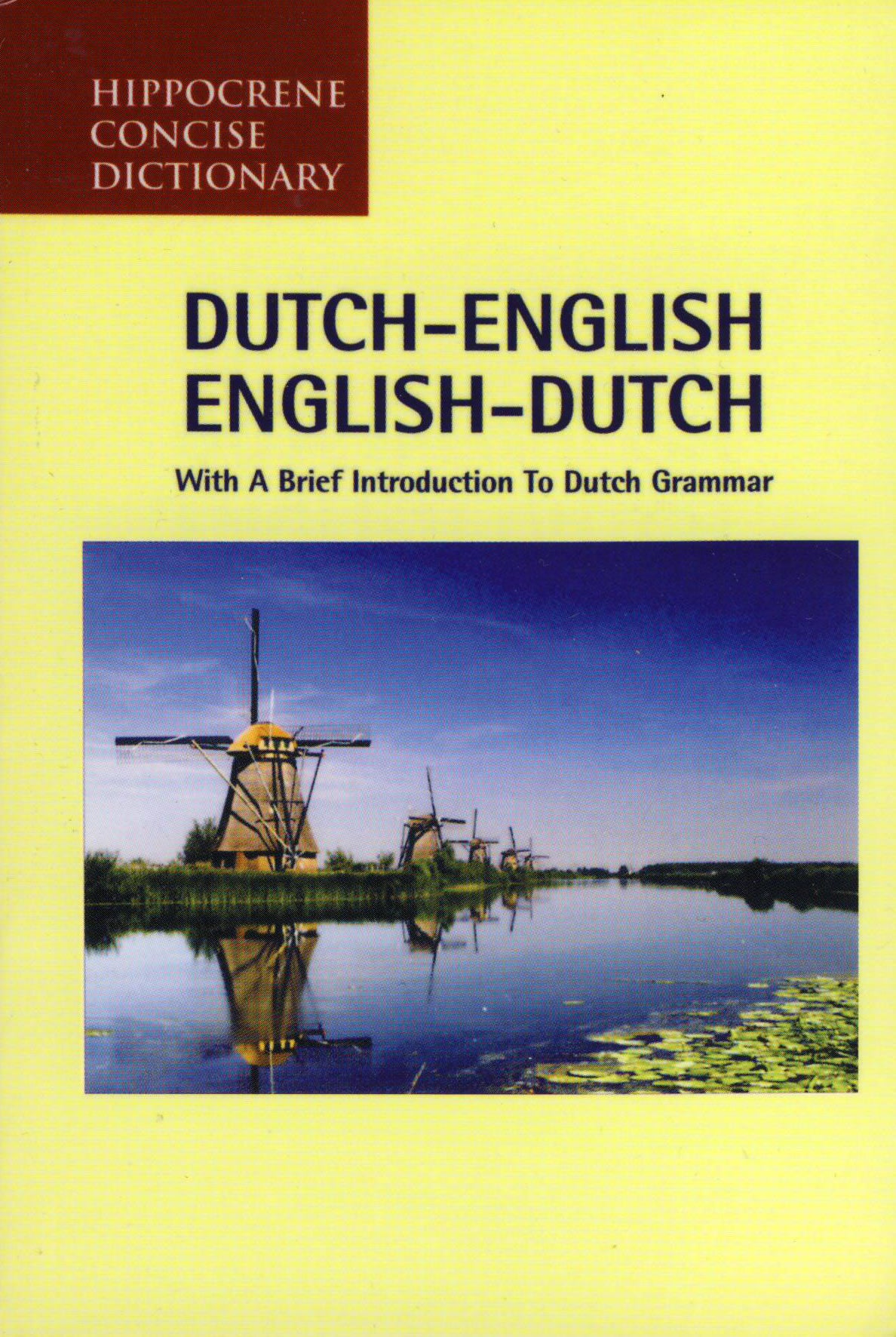 Dutch-English / English-Dutch Hipp Concise Dictionary