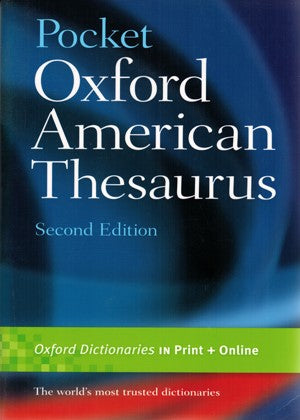 English Pocket Oxford American Thesaurus