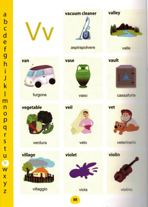 Italian-English My First Picture Dictionary