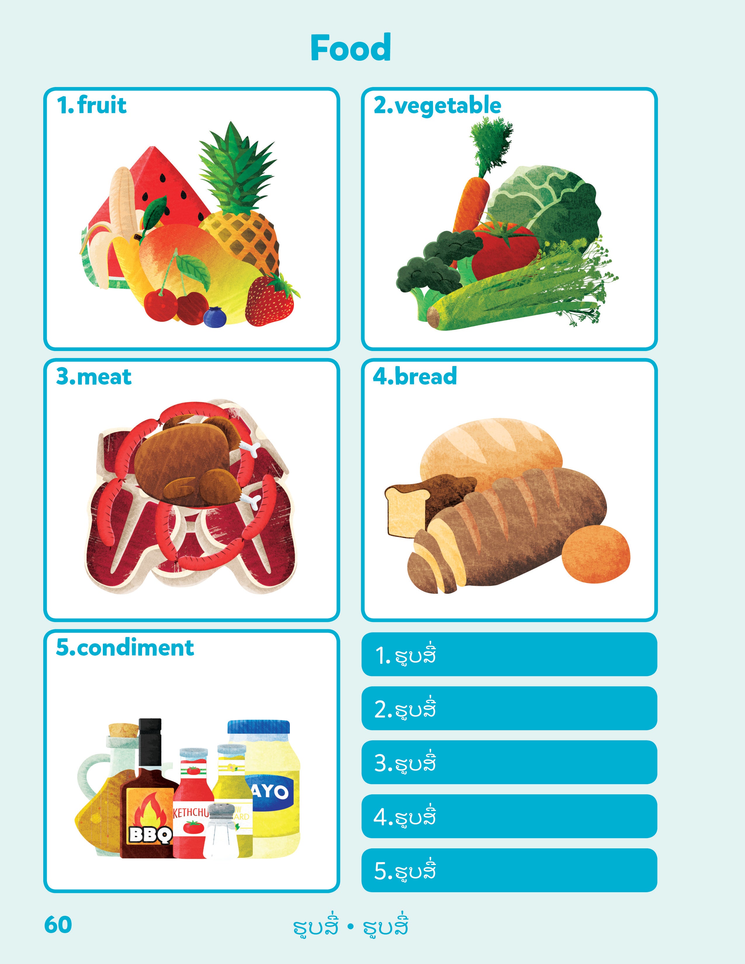 Lao-English Sesma Children's Bilingual Picture Dictionary