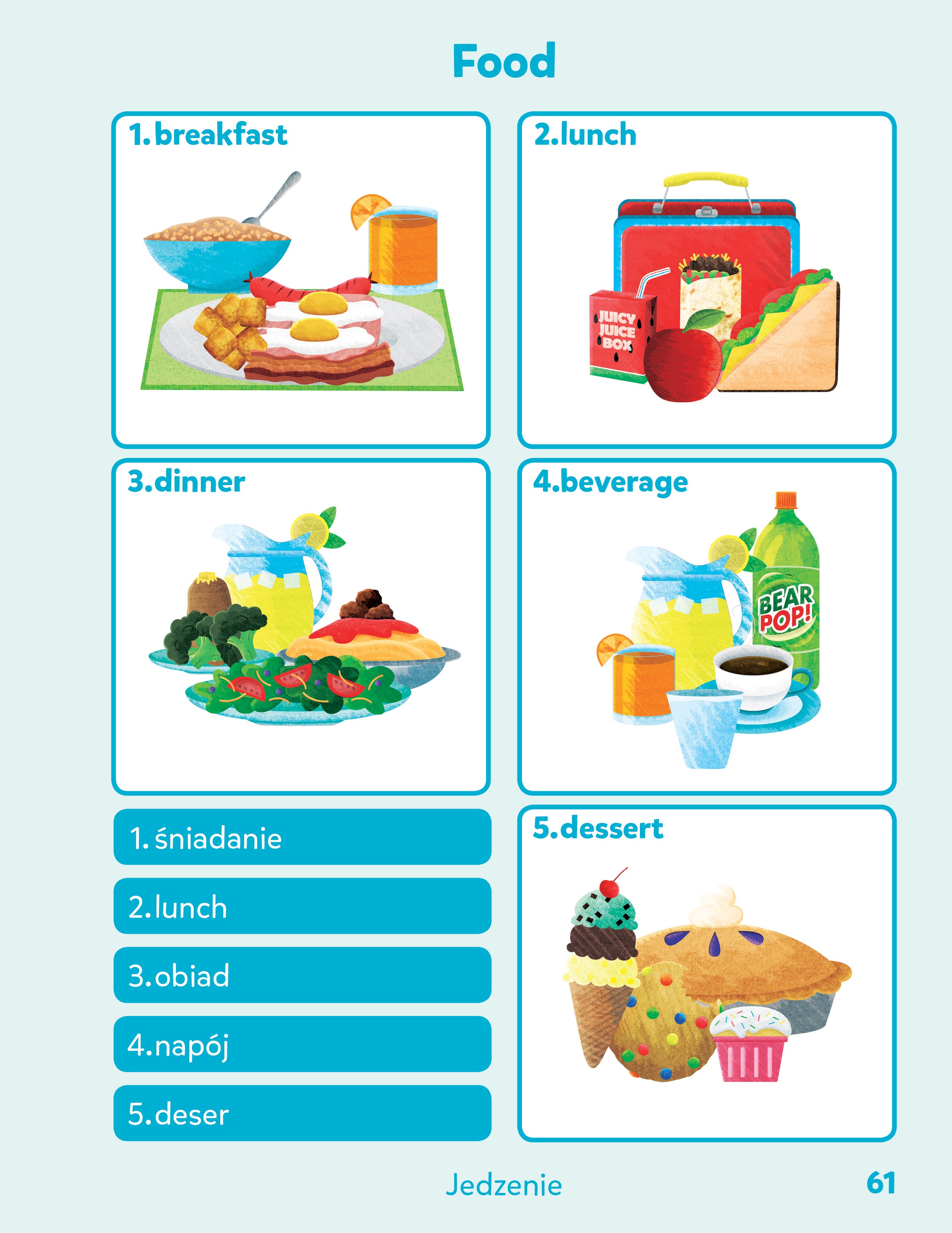 Polish-English Sesma Children's Bilingual Picture Dictionary