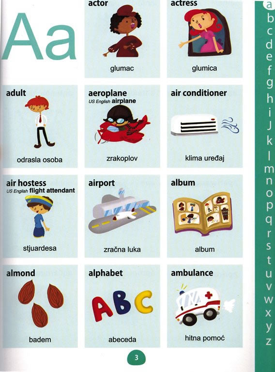 Croatian-English My First Picture Dictionary