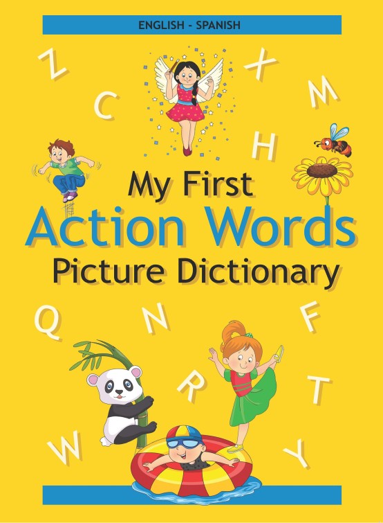 Spanish-English WigWam My First Action Words Picture Dictionary