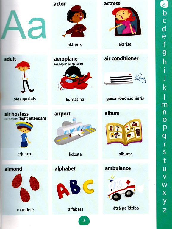 Latvian-English My First Picture Dictionary