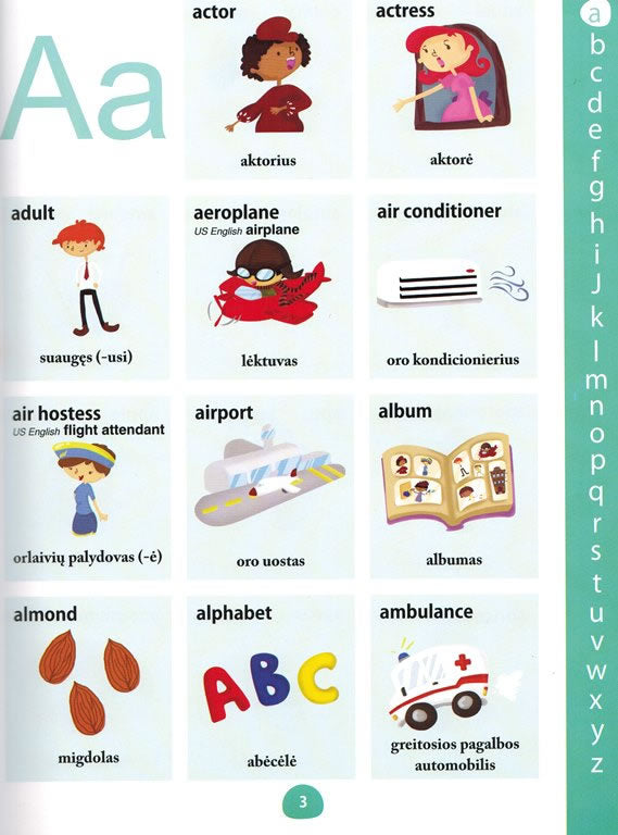 Lithuanian-English My First Picture Dictionary