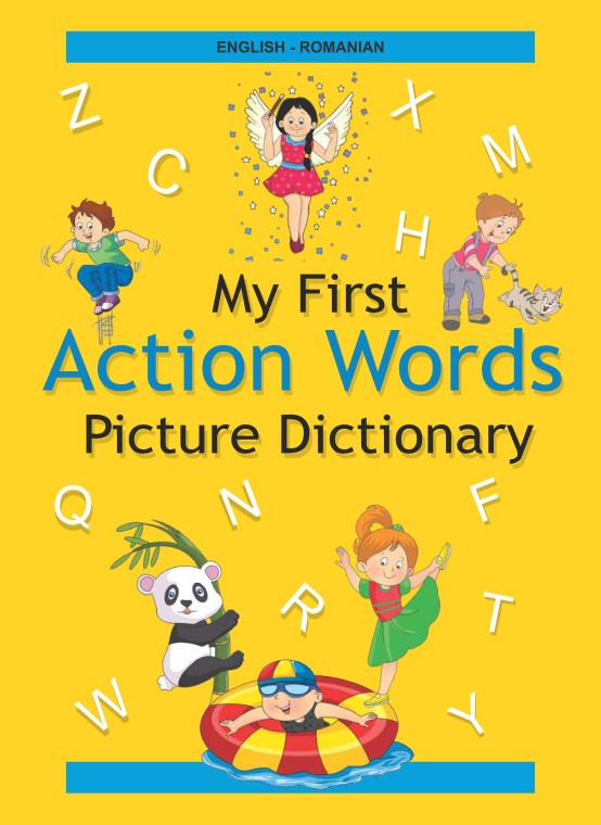 Romanian-English WigWam My First Action Words Picture Dictionary