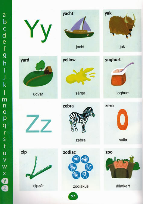 Hungarian-English My First Picture Dictionary