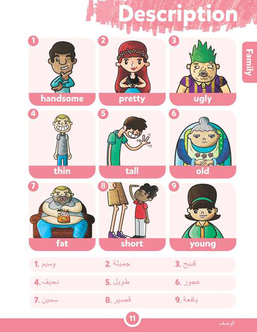 Arabic-English Bilingual Bear Picture Dictionary