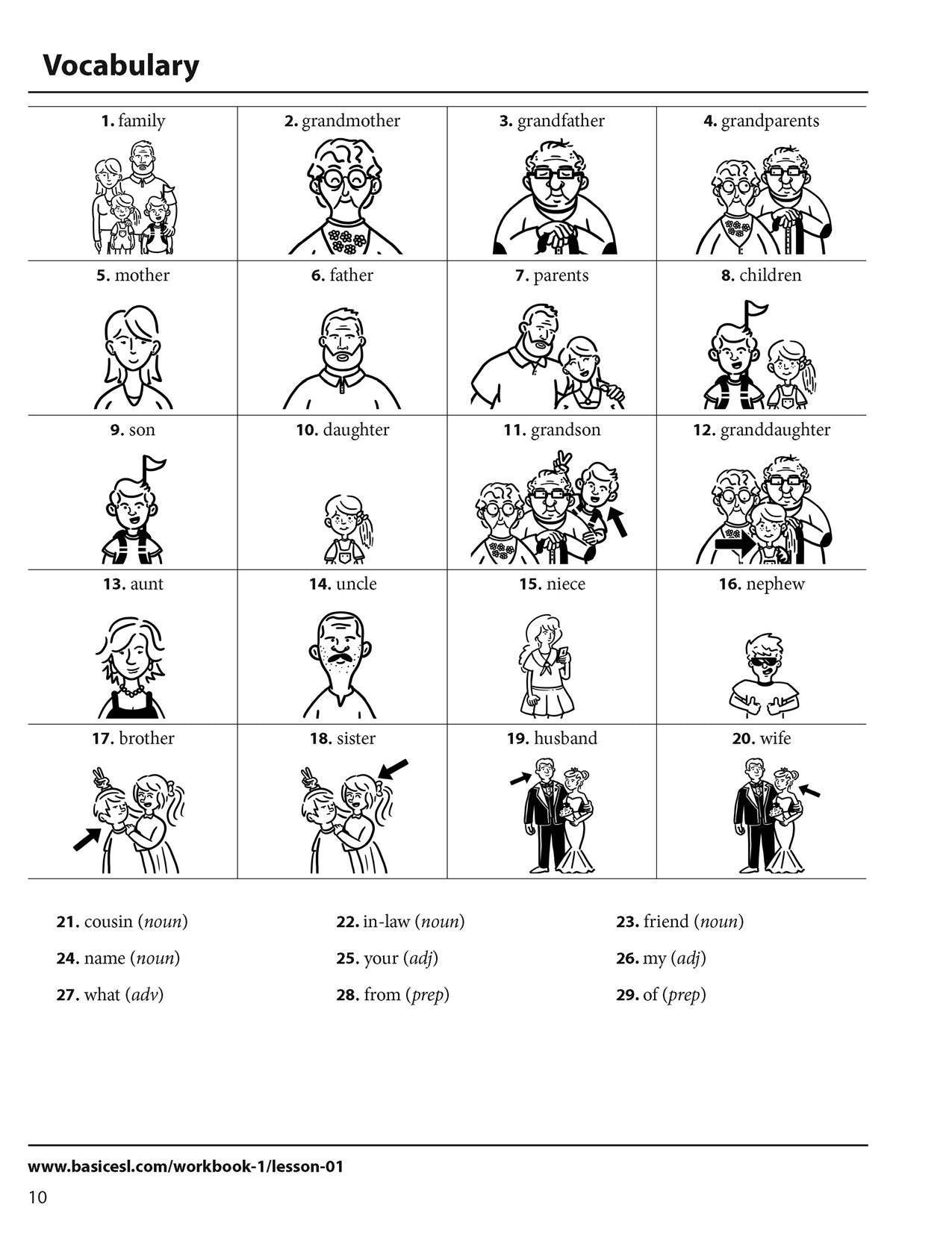 Basic ESL Workbook 1