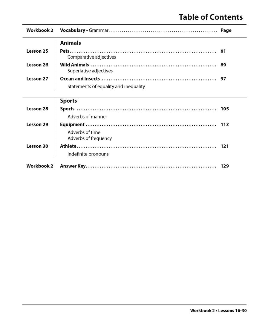 Basic ESL Workbook 2