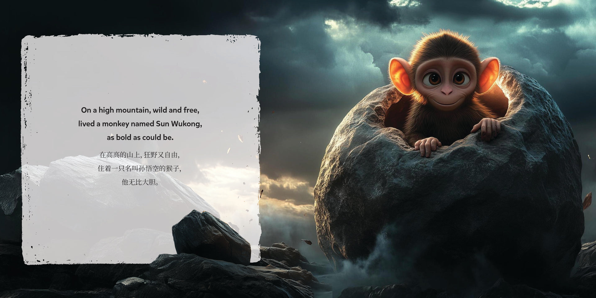 Chinese-English The Monkey King (eBook)