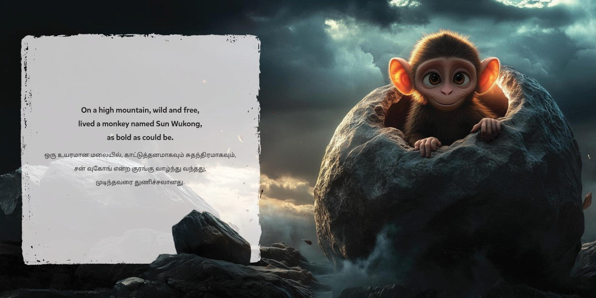 Tamil-English The Monkey King (eBook)