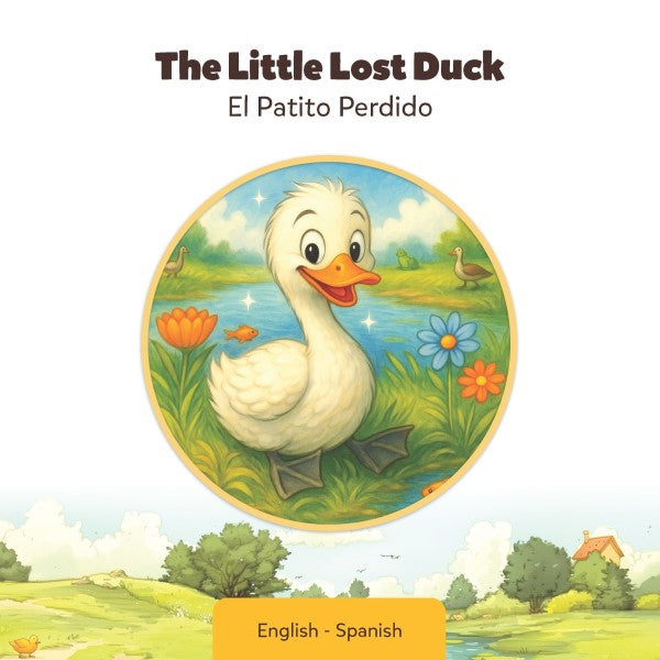 Spanish-English The Little Lost Duck