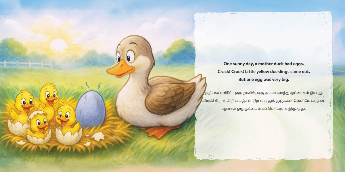 Tamil-English The Little Lost Duck (eBook)