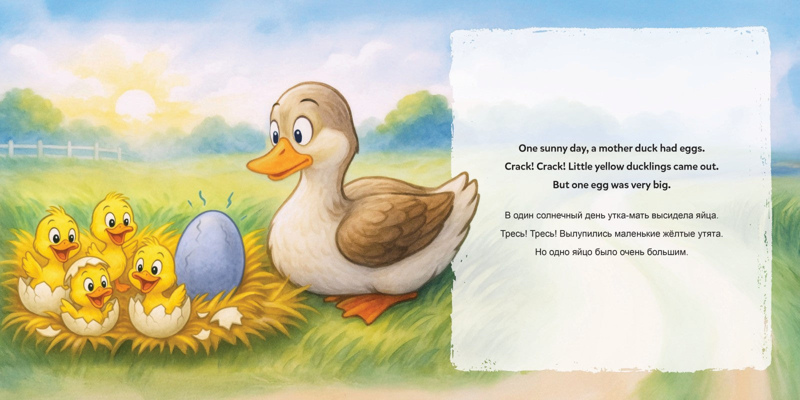Russian-English The Little Lost Duck