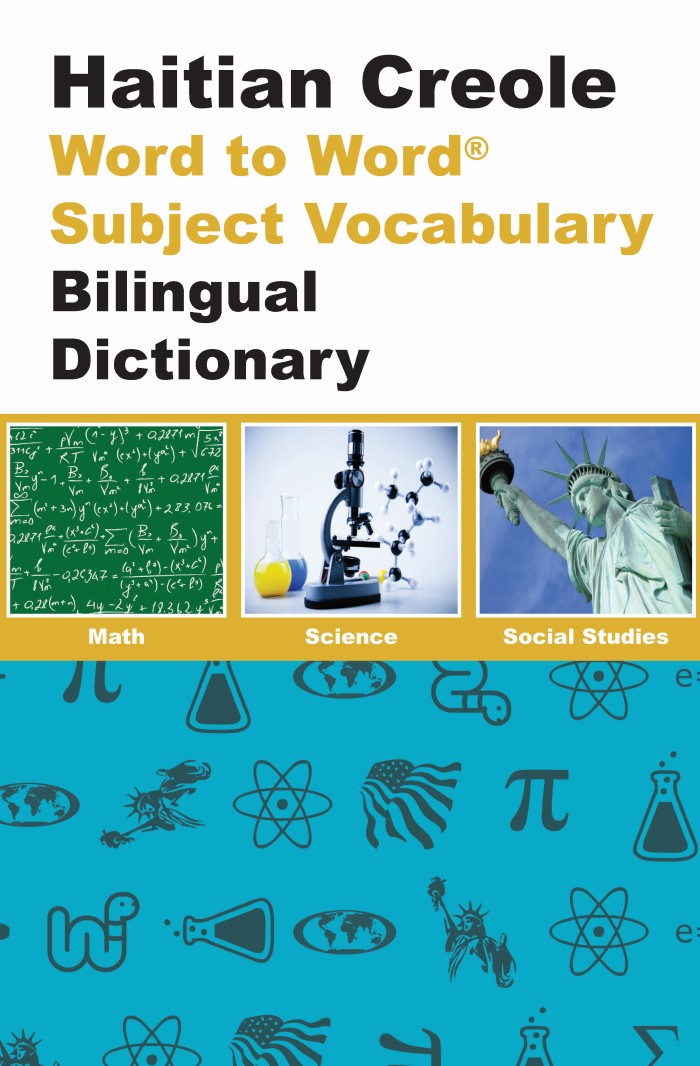 Haitian-Creole BD Word to Word® with Subject Vocab