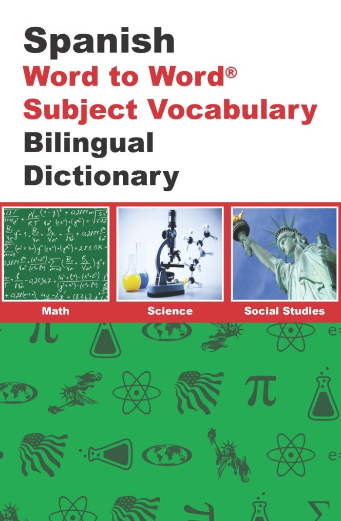 Spanish BD Word to Word® with Subject Vocab