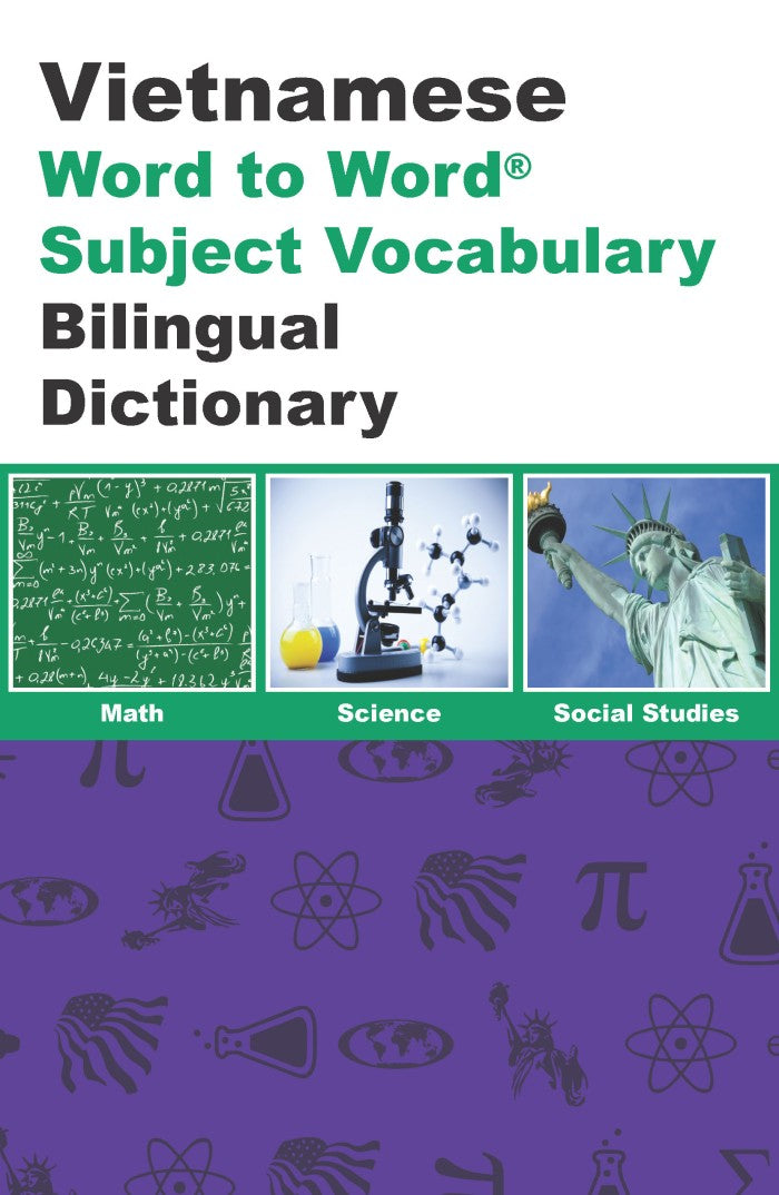 Vietnamese BD Word to Word® with Subject Vocab