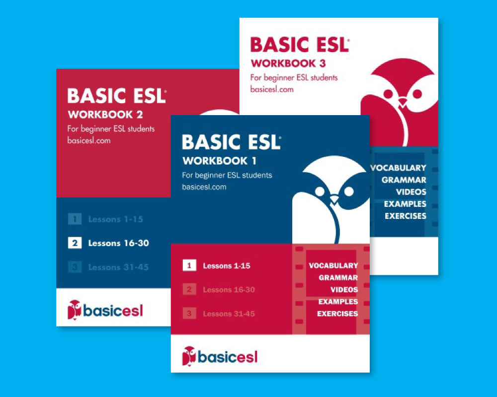 Basic ESL Workbooks 1-3