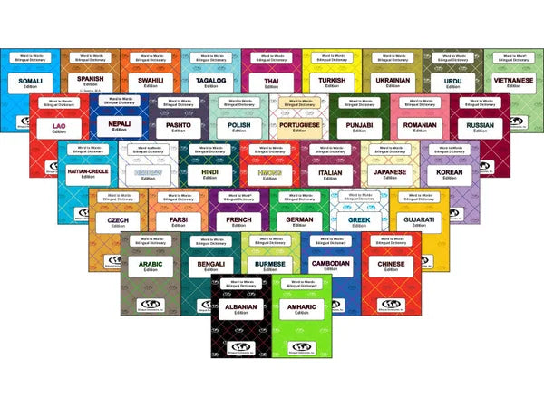 Word to Word Class Set - all 42 languages