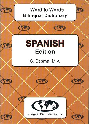 Spanish Word to Word dictionary cover
