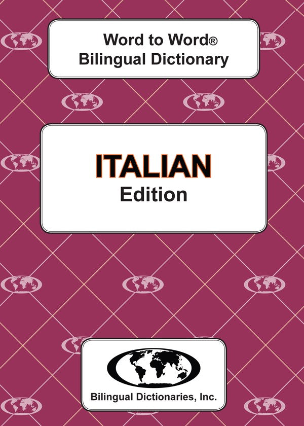 Italian BD Word to Word® Dictionary