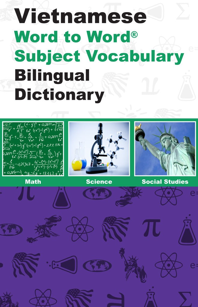Vietnamese BD Word to Word® with Subject Vocab