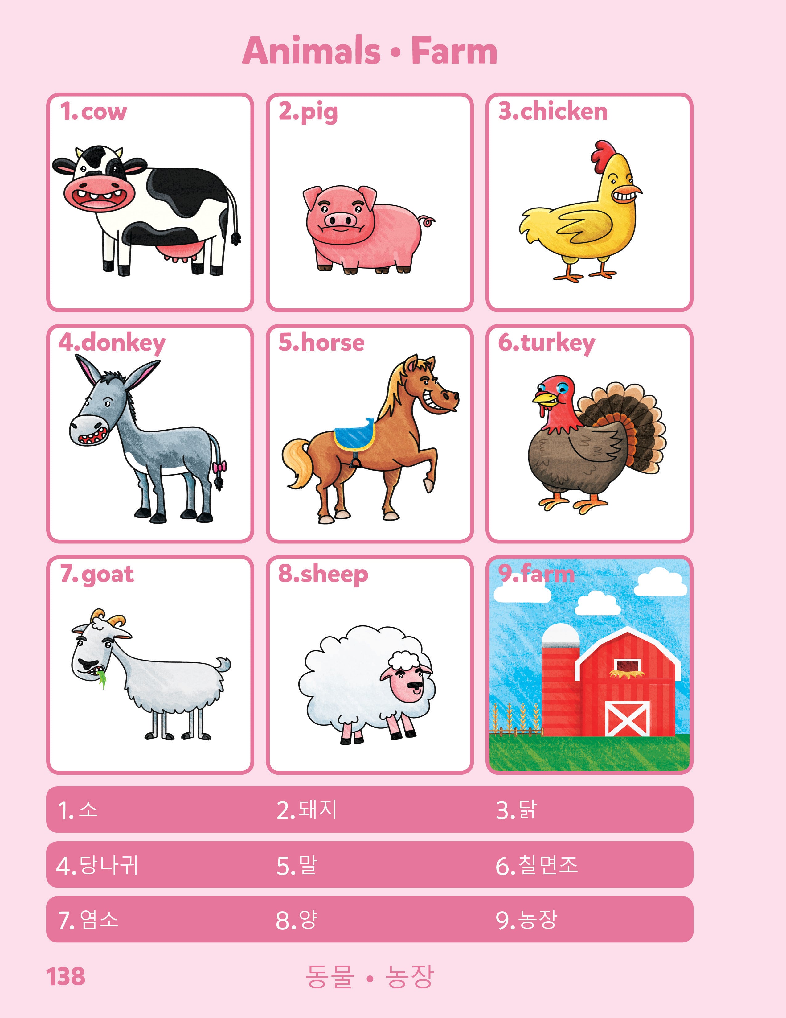 Korean-English Sesma Children's Bilingual Picture Dictionary