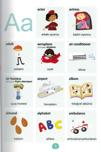 Turkish-English My First Picture Dictionary