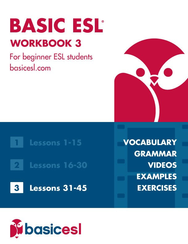 Basic ESL Workbook 3