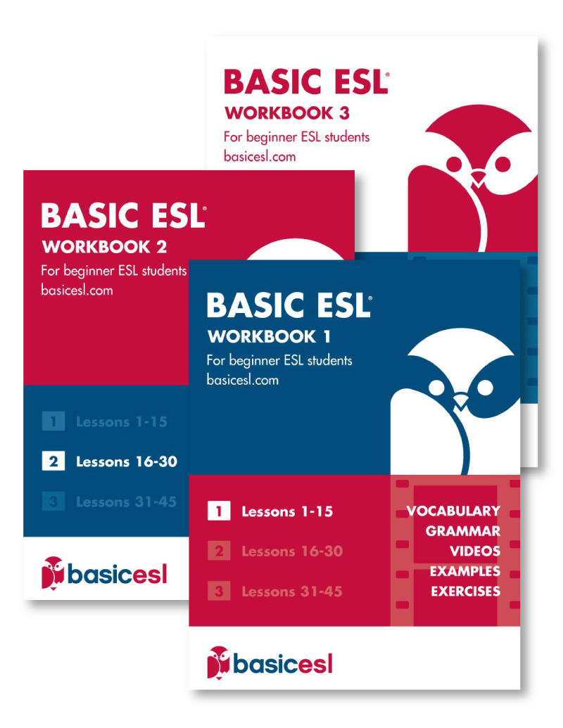 Basic ESL Workbooks 1-3